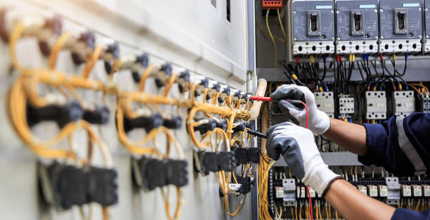 Professional Electrician technician working in Galva, KS